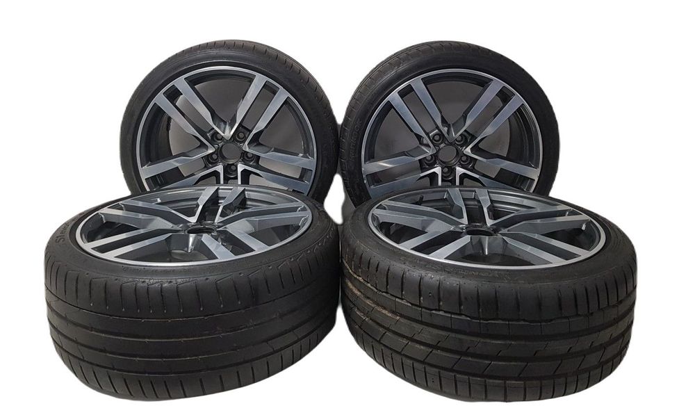 KOŁA ALUFELGI FELGI ALUMINIOWE AUDI A3 TT GOLF 6 7 8 T-ROC ORYGINAL 245/35/19 9x19 5x112 ET 52 57.1