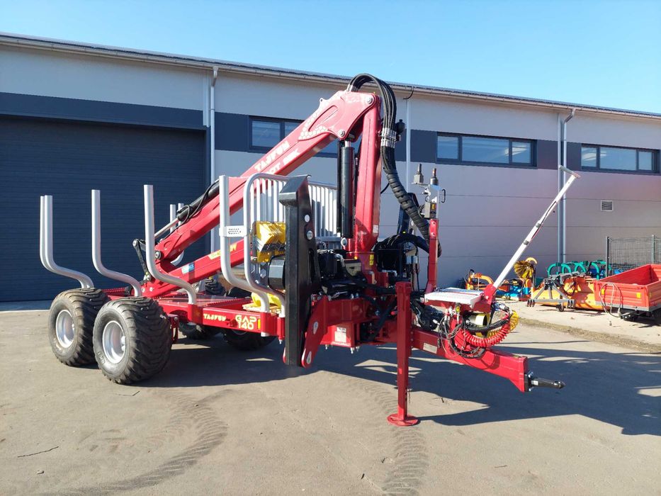 Przyczepa Leśna Tajfun GAP 140 + DOT 95K Najlepsza przyczepa na rynku!