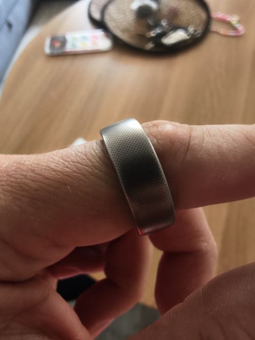 Amazfit Helio Ring Titanium 10 - inteligentny pierścień