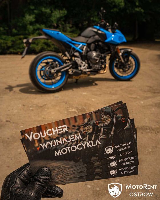 Wynajem / Wypożyczenie motocykla / motocykli na kat.A oraz kat.B