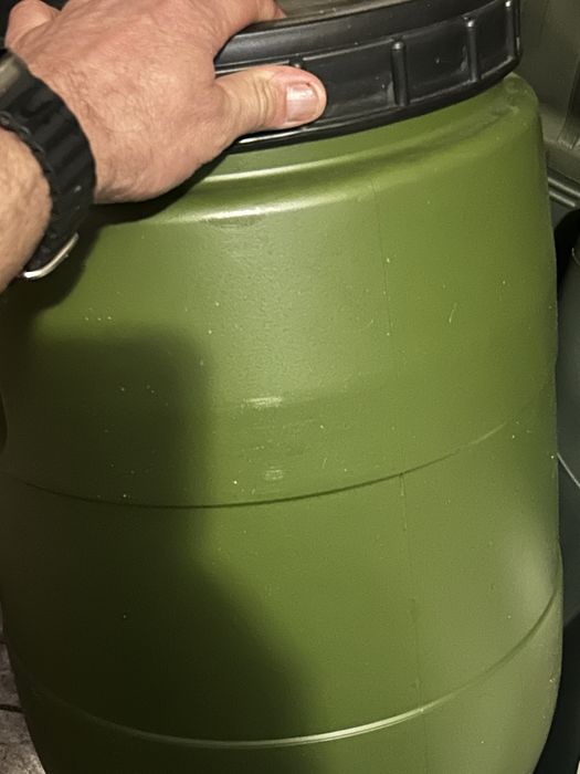 Bidon plastico com tampa 20 litros novo