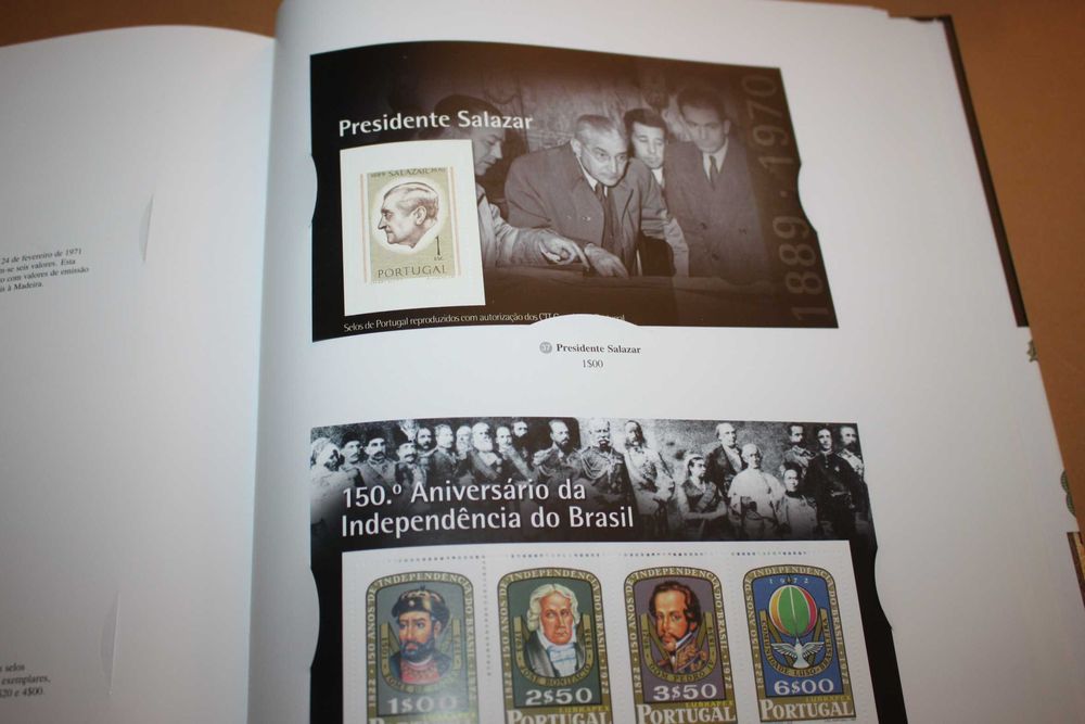 História de Portugal e do Escudo em Selos e Notas- Colecção Completa