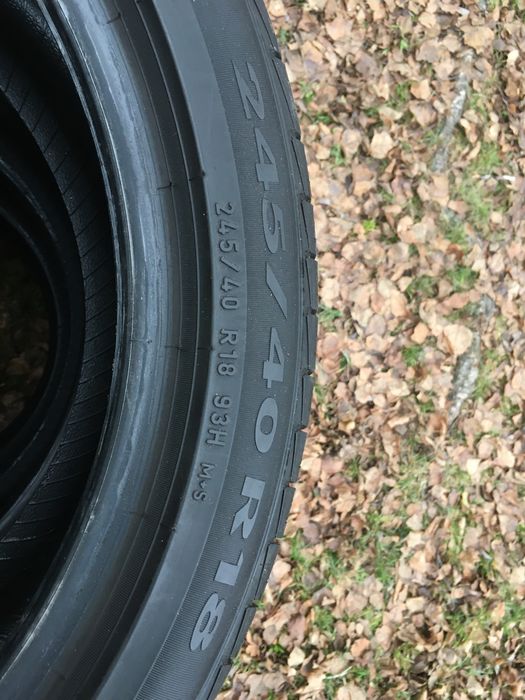 Резина R18 245/40 Pirelli Cinturato P7 Audi Sport VAG  volkswagen skod