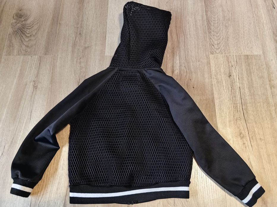 Bluza czarna rozpinana dla dziewczynki 134 Young Reporter