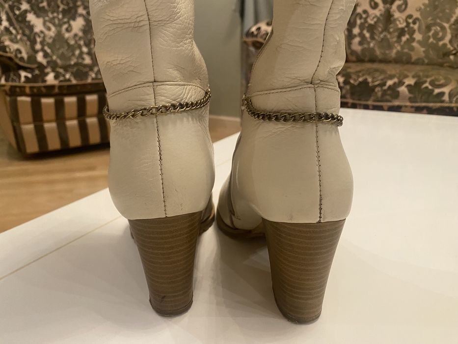 Чоботи зима, шкіра, 37 розмір