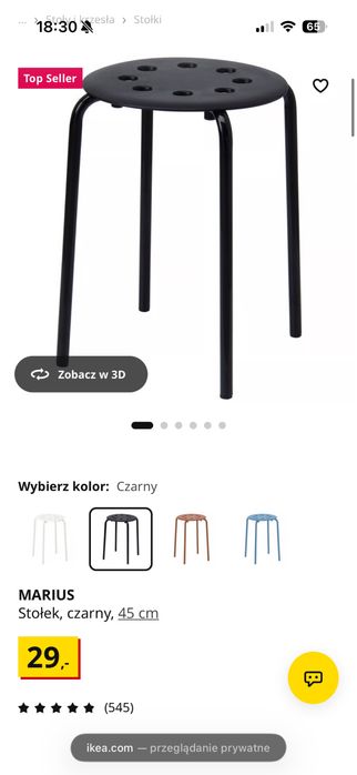 Stół z krzeslami Ikea