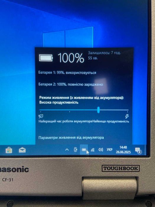 Як новий захищений ноутбук Panasonic CF-31 MK4 (дві батареї) гарантія