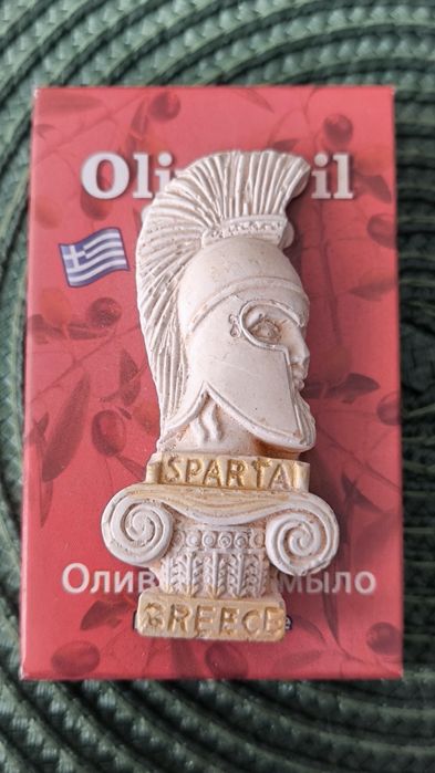 Nowy magnes na lodówkę Ateny Grecja + mydło