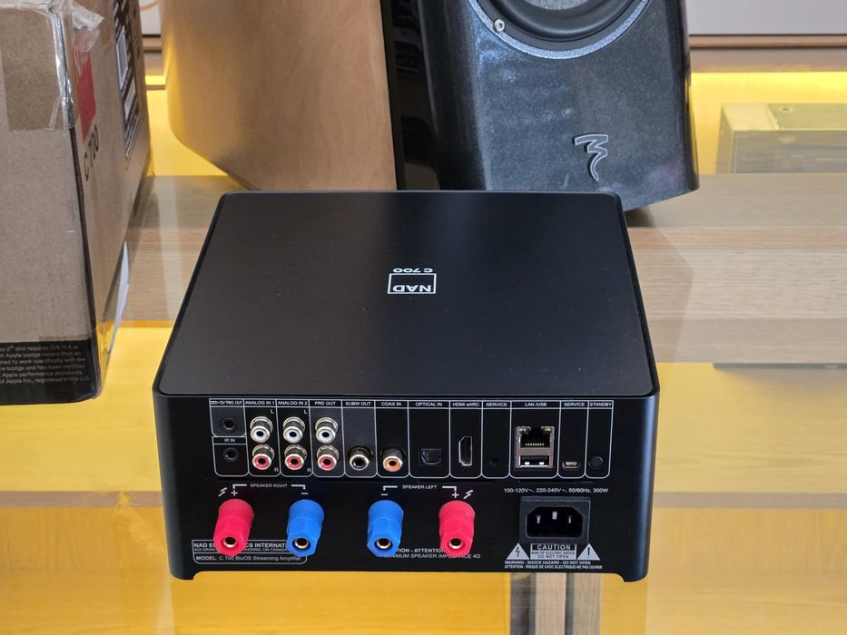 NAD C700 Amplificador - Igual a Novo - Garantia -  Streamer Audiófilo