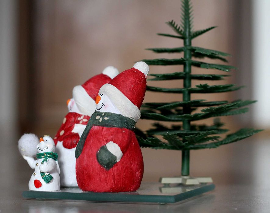 Новорічні сніговики.Сувенір.Аксесуар.