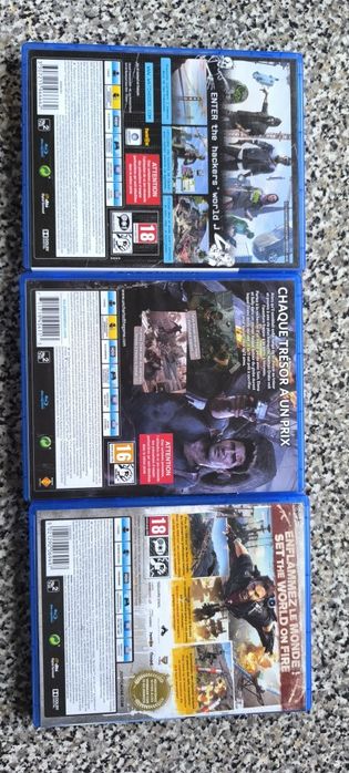 Watchdogs 2/Uncharted 4/Just cause 3 PlayStation 4