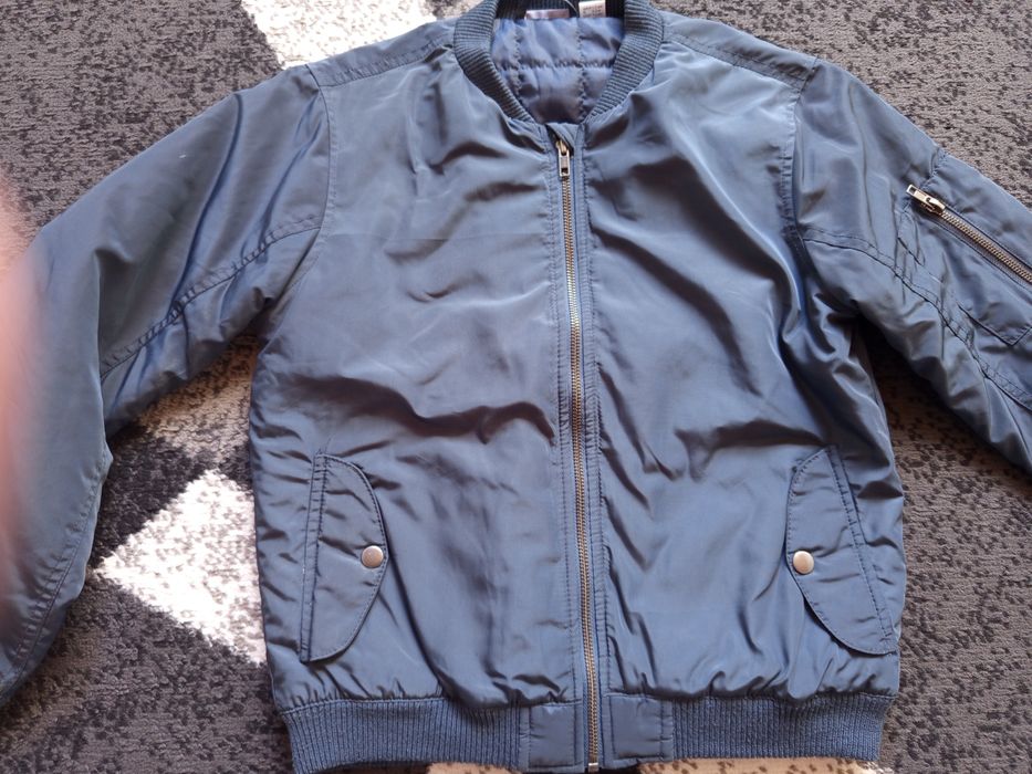 Kurtka chłopięca przejściowa granatowa Pepperts! Rozmiar 152