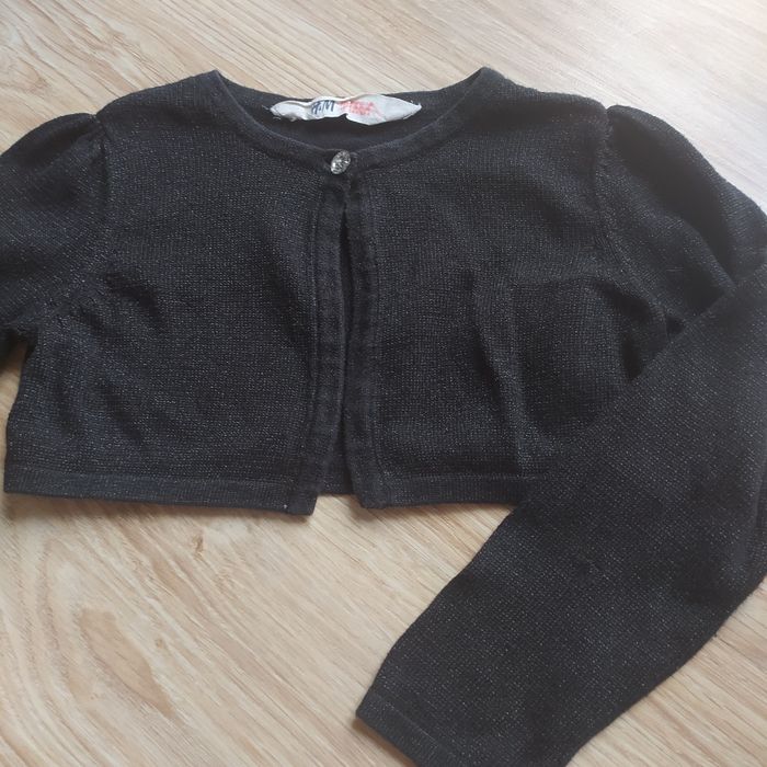 38-> CUDOWNA sukienka dla KSIĘŻNICZKI r.98/104 2-4Y tutu bolerko H&M