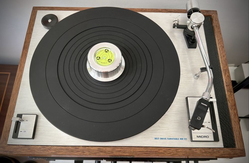Micro Seiki Gira-discos vintage (1972-1975)