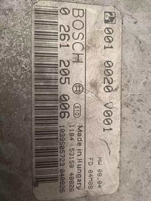CENTRALINA MOTOR UCE SMART CITY-COUPE 2005 -0261205006