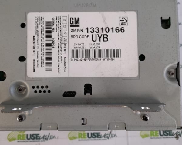 Leitor De Cd Opel Insignia A (G09)
