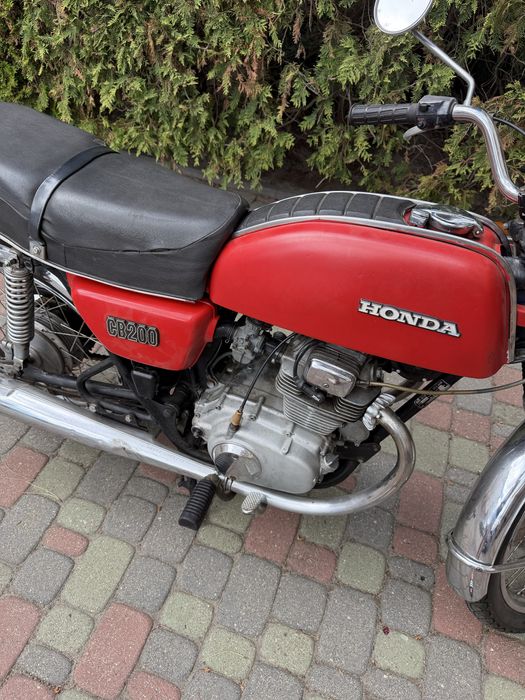 Honda CB 200  Klasyk 1977 Sprawny Na Chodzie
