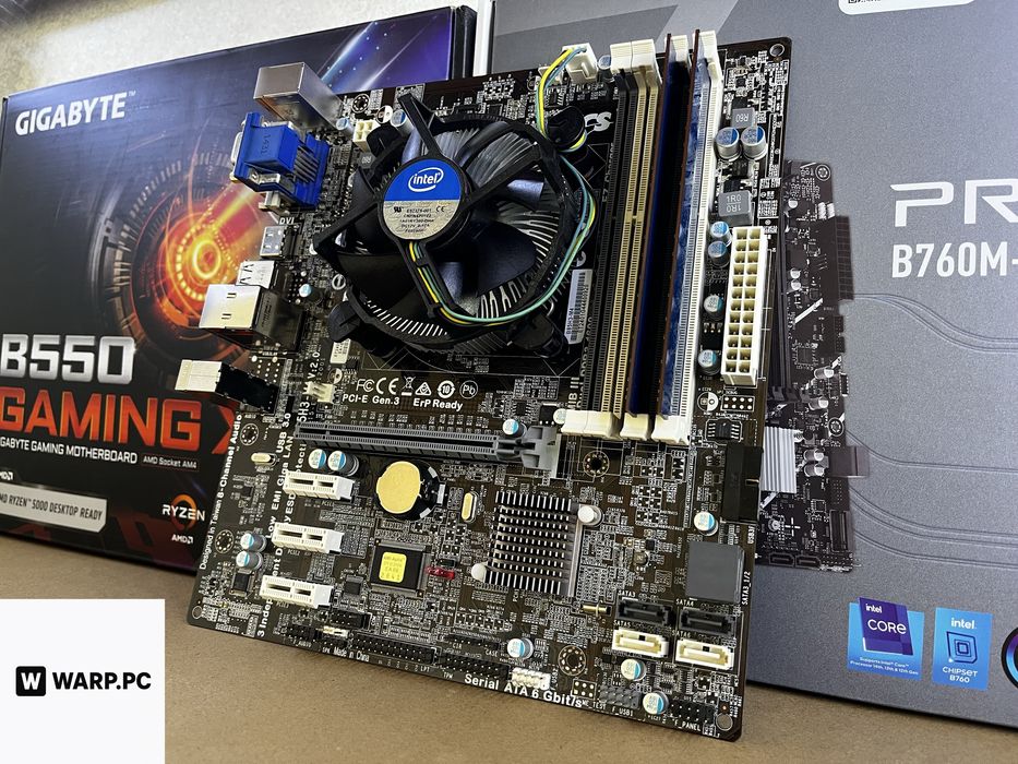 WARP PC Комплект: i5 4690 Материнська плата