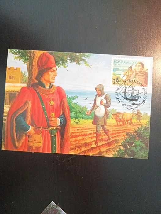 2 Postais Maximos Selos de 1º Dia -Europa CEPT Açores 1989 - Novos	MNH