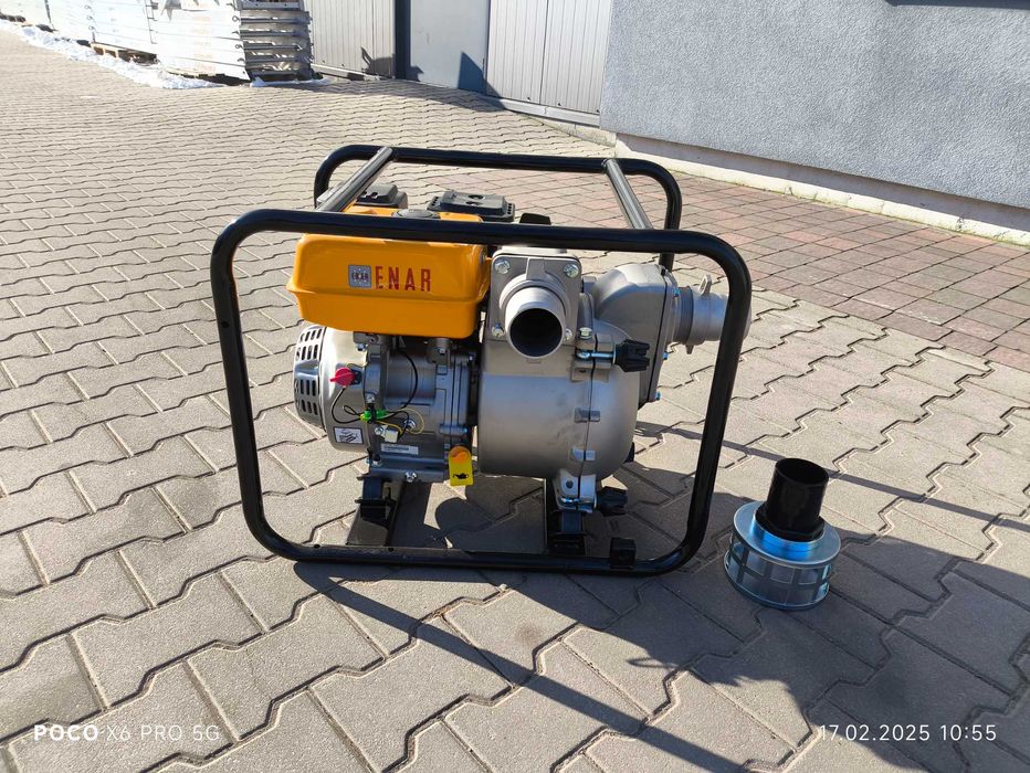 Pompa do wody spalinowa motopompa EBRO 3D ENAR woda brudna i szlam