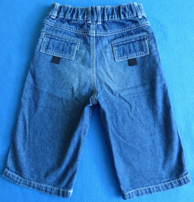 Krótkie spodenki jeans chłopięce