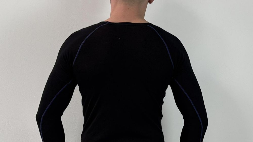 Bekken&Strøm longsleeve trekkingowy termiczny męski XS/S 100%merino