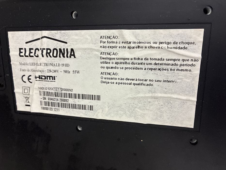 Tv Eletronia 19”
