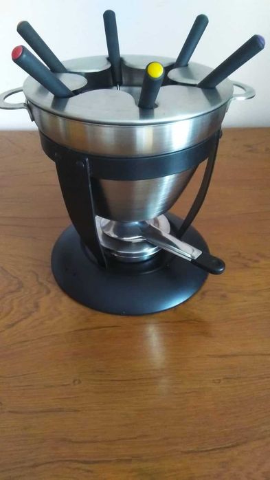 Panela Fondue em inox novo