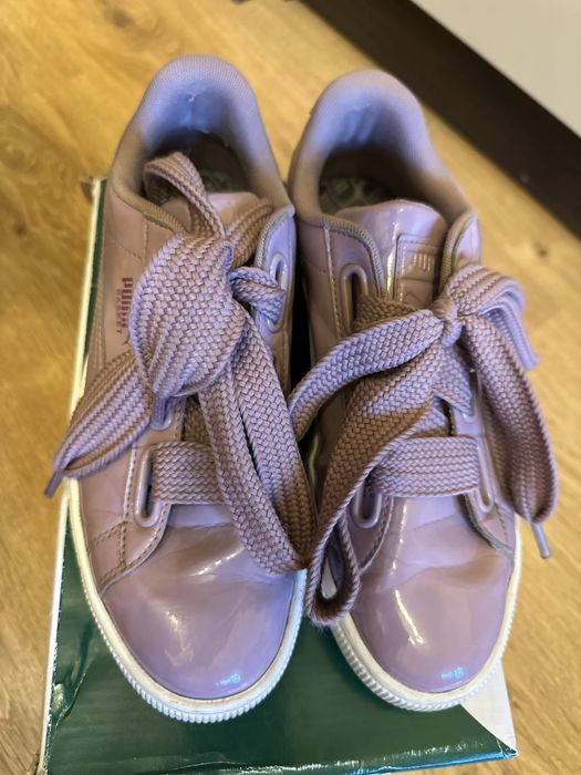 Кеди лакові Puma