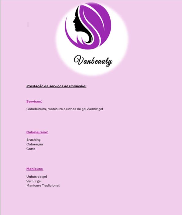 Unhas de gel/verniz gel/cabeleireiro