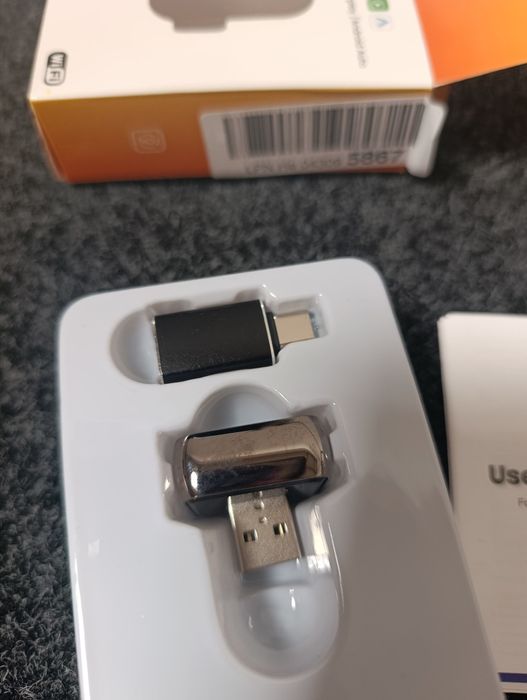Adapter Bezprzewodowy CarPlay / Android Auto 2w1 | NOWY | USB-C