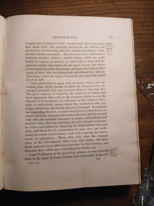 Robert Southey, Hstory of the Peninsular War (1832) - VOL III