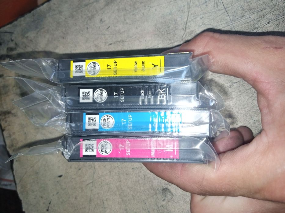 Картриджі Epson 17/17XL Оригінальні!