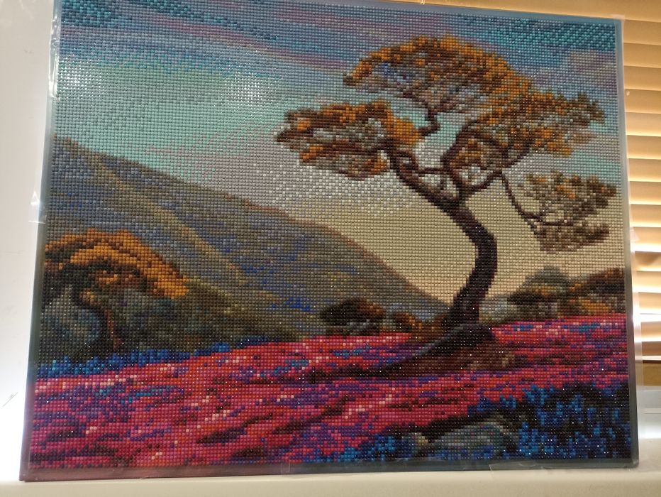 Картина з алмазної мозаїки.