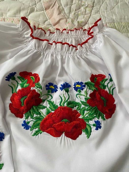 Вишиванка для дівчинки 128-134 р.