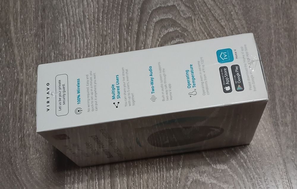 Бездротова Wi-Fi відеокамера Virtavo LJH-10, оригіна, нова.