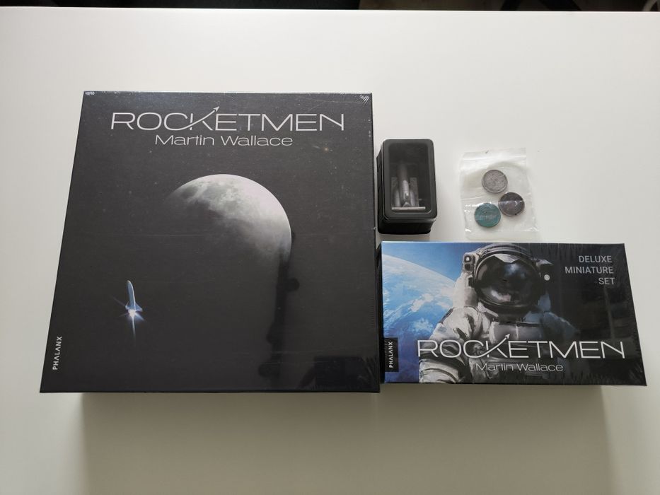 Rocketmen zestaw z kampanii Kickstarter (gry, gra planszowa)