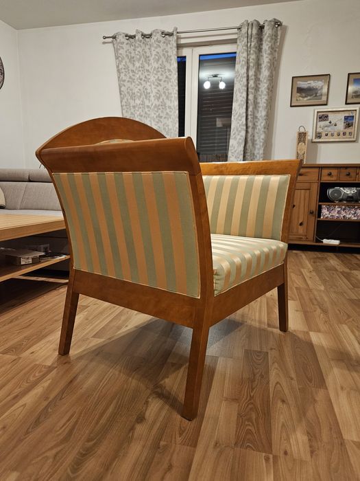 Elegancki Fotel Art déco