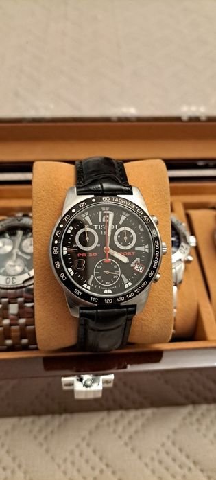 Zegarek męski Tissot chronograf szafirowe szkiełko