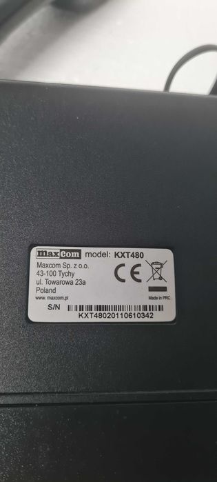 Telefon Stacjonarny MaxCom KXT480