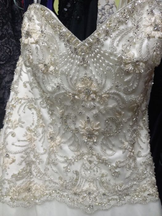 пышное свадебное платье,