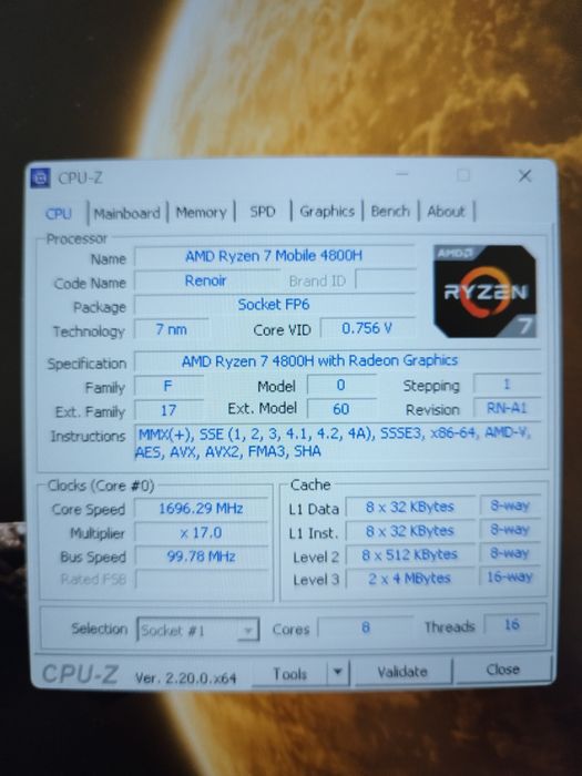 Notebook Legion 5-15ARH05H