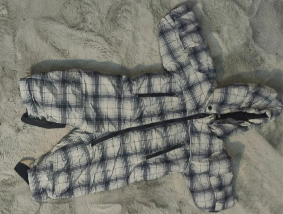 Kombinezon zimowy H&M r. 68 plus czapka szalik i rękawiczki