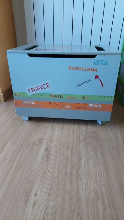 Arca Vertbaudet arrumação brinquedos