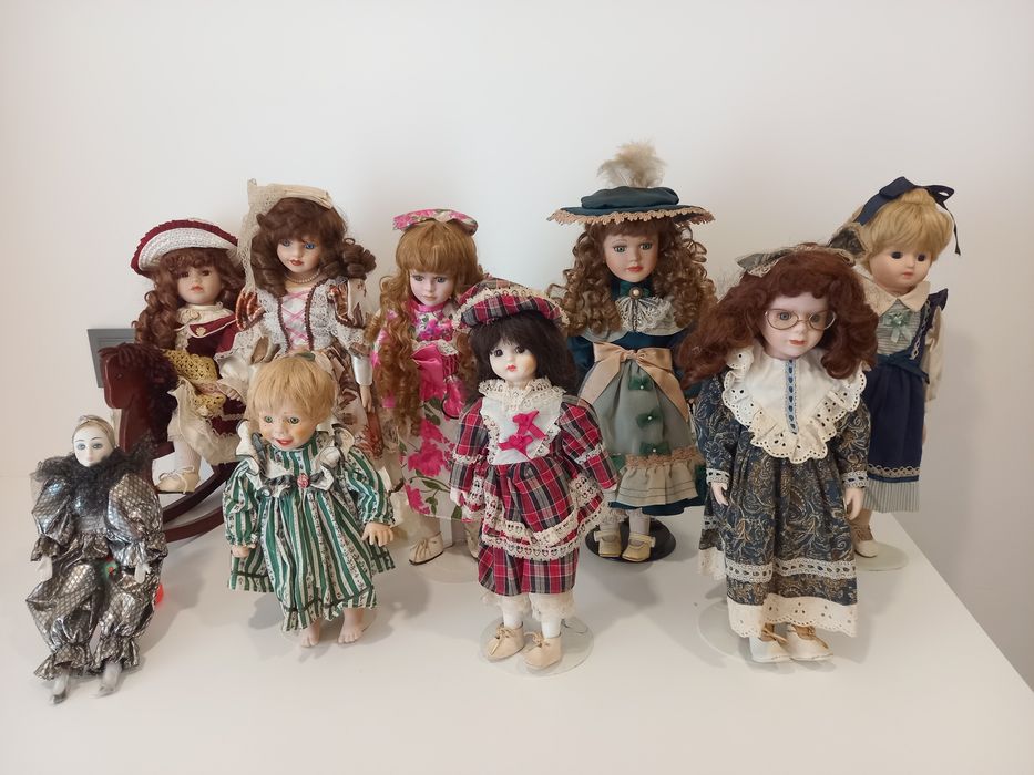 Bonecas porcelana
