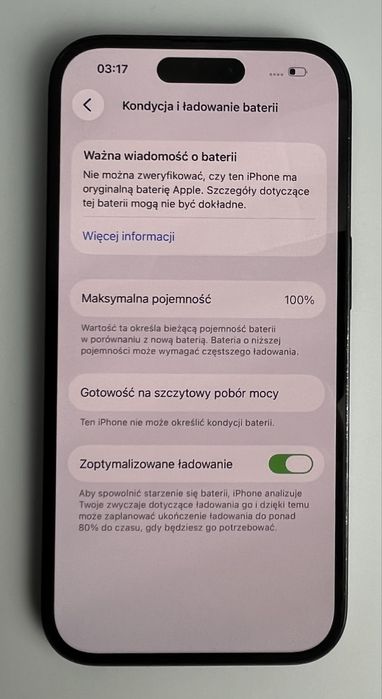  iPhone 14 Pro - 128GB - **NOWA BATERIA 100%**