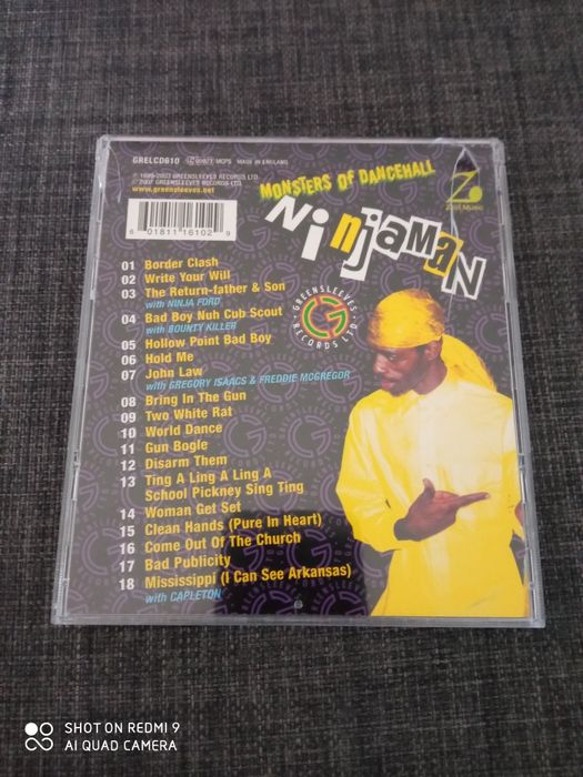 Ninjaman - Monster of dancehall CD