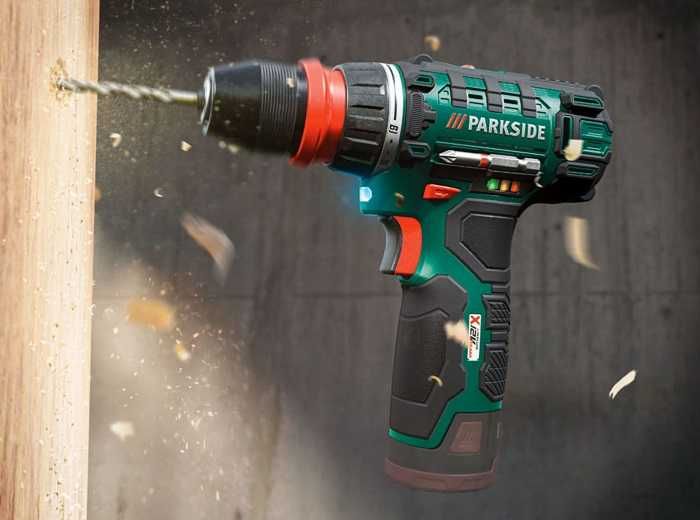 Wkrętarka akumulatorowa Parkside 12V PBSA 12 E4 28 Nm z walizką