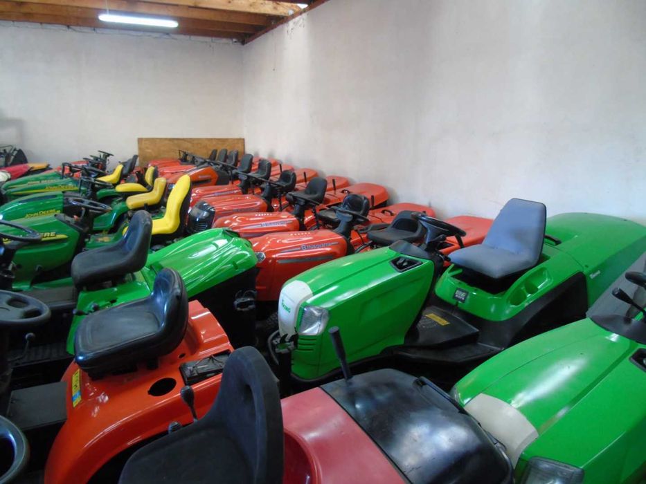 Traktorek kosiarka HERKULES AGS  17,5 KM z pompą oleju PO SERWISIE