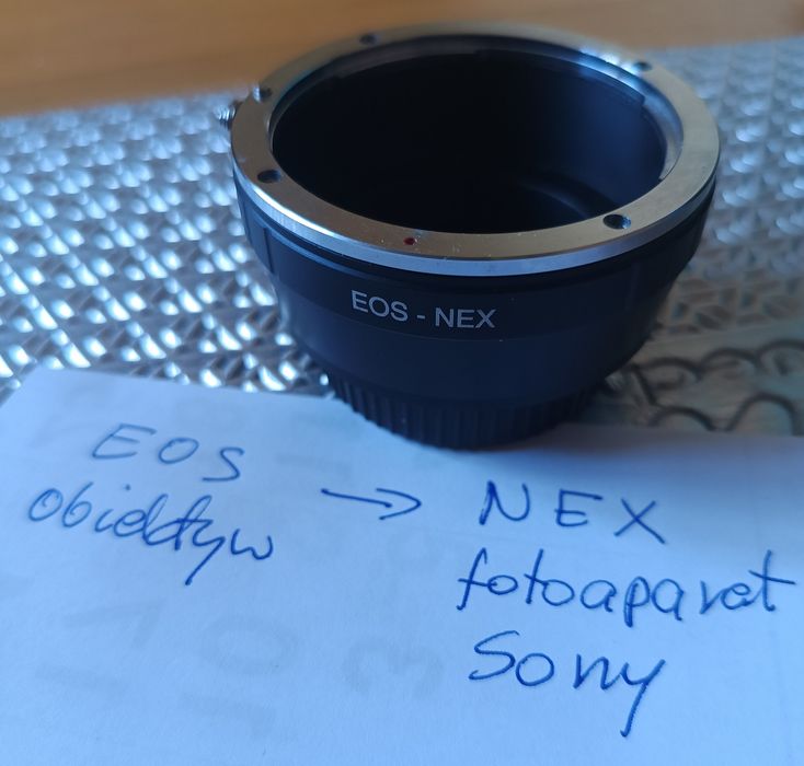 Adapter Nikon - m 4/3, eos-nex,